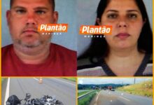 Fotos de Casal de Maringá morre em acidente com motocicleta BMW na BR-376