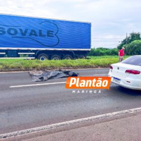 Fotos de Identificado homem que morreu atropelado por carreta na BR-376, em Sarandi