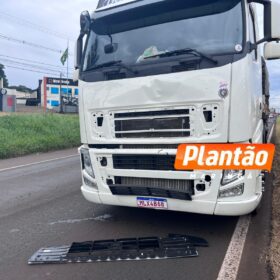 Fotos de Homem morre atropelado por carreta na BR-376, em Sarandi