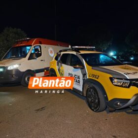 Fotos de Jovem é executado com 20 tiros dentro de carro; mãe também foi baleada em Maringá