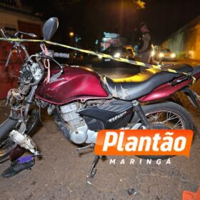 Fotos de Jovem morre em acidente de moto ao colidir contra caçamba em Maringá