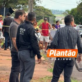 Fotos de Frentista é executado a tiros em cima de moto em Sarandi